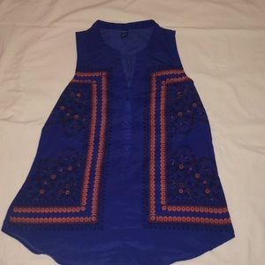 Sleeveless, Satin Top